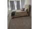 Bedroom with beige carpet and upholstered bed at 493 Trotters Ln # 116, Moncks Corner, SC 29461