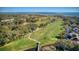 Aerial view showcasing the community and ocean at 7 Dunecrest Trace, Seabrook Island, SC 29455