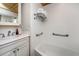 Clean bathroom with bathtub, shower, and modern fixtures at 7 Dunecrest Trace, Seabrook Island, SC 29455