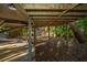 Under-deck area with wooden supports and shaded ground at 7 Dunecrest Trace, Seabrook Island, SC 29455