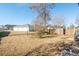 Large backyard with mature trees and wooden fence at 8419 Creekstone Ct, North Charleston, SC 29406