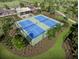 Two well-maintained pickleball courts are perfect for recreation at 962 Dusk Dr, Summerville, SC 29486