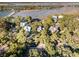 Property's location shown in relation to surrounding homes and marsh at 119 Halona Ln, Kiawah Island, SC 29455