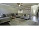Living room with sectional sofa and view of entryway at 1209 Hammrick Ln, Johns Island, SC 29455