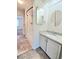 Bathroom with granite countertop and updated vanity at 1530 Fort Johnson Rd # 2 K, Charleston, SC 29412