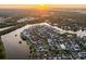 Wide aerial showcasing the neighborhood and property location at 1583 Paradise Lake Dr, Mount Pleasant, SC 29464