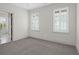 Spacious bedroom with neutral carpet and plantation shutters at 1583 Paradise Lake Dr, Mount Pleasant, SC 29464
