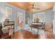 Charming dining room with hardwood floors and a round wooden table at 2028 Coker Ave, Charleston, SC 29412