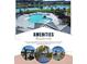 Aerial view of community pool, playground, and walking trails at 268 Lucca Dr, Summerville, SC 29486