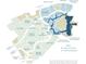 Map of Cane Bay Plantation highlighting various neighborhoods and amenities at 268 Lucca Dr, Summerville, SC 29486