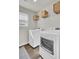 Convenient laundry room with washer, dryer, and shelving at 268 Lucca Dr, Summerville, SC 29486