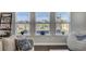 Living area with large windows overlooking the backyard at 268 Lucca Dr, Summerville, SC 29486