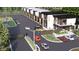 Aerial view of modern garage community at 3100 Fickling Hill Rd # 31, Johns Island, SC 29455
