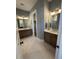 Spa-like bathroom with double vanities and walk-in shower at 320 Trailmore Ln, Summerville, SC 29486