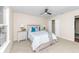 Charming bedroom with a queen bed, nightstands, and ample closet space at 444 Longleaf Dr, Summerville, SC 29483