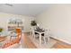 Charming dining area with hardwood floors and access to the backyard at 444 Longleaf Dr, Summerville, SC 29483