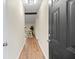 Bright entry hall with hardwood floors leading to the dining area at 444 Longleaf Dr, Summerville, SC 29483