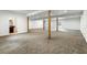 Spacious basement featuring a full bathroom and neutral carpeting at 4712 Westervelt Rd, Meggett, SC 29449
