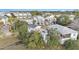 Aerial view highlighting home's waterfront proximity at 79 Sandbar Ln, Folly Beach, SC 29439