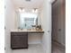 Clean bathroom with vanity and mirror at 8700 Forte Dr, North Charleston, SC 29406