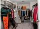 Large walk-in closet with ample hanging and shelving space at 8700 Forte Dr, North Charleston, SC 29406