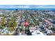 Aerial view showcasing home location and surrounding cityscape at 11 Perry St, Charleston, SC 29403