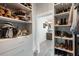 Spacious walk-in closet with ample shelving for shoes and clothes at 11 Perry St, Charleston, SC 29403
