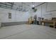 Attached garage with workshop and storage at 1374 Leisure Dr, Summerville, SC 29486