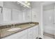 Double vanity bathroom with granite countertop at 1615 Paradise Lake Dr, Mount Pleasant, SC 29464