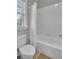 Clean bathroom with a shower/tub combo at 1615 Paradise Lake Dr, Mount Pleasant, SC 29464