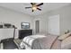 Comfortable bedroom with a queen bed and home gym at 1615 Paradise Lake Dr, Mount Pleasant, SC 29464