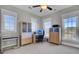 Bright office space with large windows and built-in shelving at 1615 Paradise Lake Dr, Mount Pleasant, SC 29464
