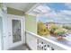 Private balcony with a view of the community at 2333 Chatelain Way, Mount Pleasant, SC 29464