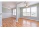 Dining area with hardwood floors and neutral walls at 2333 Chatelain Way, Mount Pleasant, SC 29464