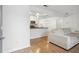 Bright entryway with view of living room and kitchen at 265 Alexandra Dr # 10, Mount Pleasant, SC 29464
