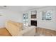 Living room featuring a fireplace and hardwood floors at 265 Alexandra Dr # 10, Mount Pleasant, SC 29464