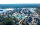 Aerial view of Timothy Lakes community at 270 Darby Meadow Ln, Ridgeville, SC 29472