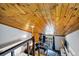 View from above showing the living room and balcony at 279 Driftwood Ln, Edisto Beach, SC 29438