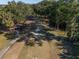 Aerial view of a tree-lined golf course at 279 Driftwood Ln, Edisto Beach, SC 29438