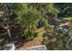 View of green grassy area with palm trees at 279 Driftwood Ln, Edisto Beach, SC 29438