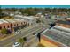 Aerial view of a town's streets and buildings at 534 Farmers Market Rd, Saint George, SC 29477