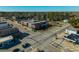 Aerial view of a town's streets and buildings at 534 Farmers Market Rd, Saint George, SC 29477