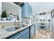 Renovated kitchen with granite countertops and stainless steel appliances at 534 Farmers Market Rd, Saint George, SC 29477