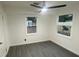 Bright and airy bedroom with new flooring and fresh paint at 5614 Read St, North Charleston, SC 29406