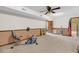 Finished basement with exercise equipment and access to bathroom at 8048 New England Dr, North Charleston, SC 29420