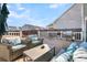 Deck features comfortable seating and a grill for outdoor entertaining at 9736 Black Willow Ln, Ladson, SC 29456