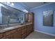 Elegant bathroom with double vanity and granite countertop at 101 Ribbon Rd, Summerville, SC 29483