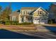 Two-story house with stone accents and a two-car garage at 101 Ribbon Rd, Summerville, SC 29483