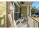 Relaxing front porch with rocking chairs, perfect for enjoying the outdoors at 101 Ribbon Rd, Summerville, SC 29483