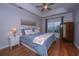 Spacious bedroom with hardwood floors and a large window at 101 Ribbon Rd, Summerville, SC 29483